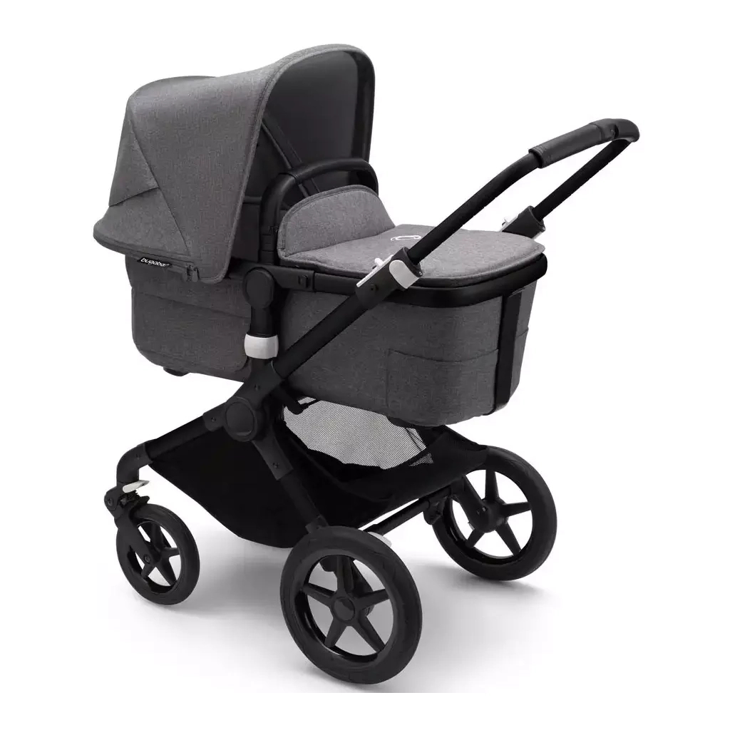 Коляска Bugaboo 2 в 1 Fox 3 Black/Grey Melange (2306010002) - зображення 2