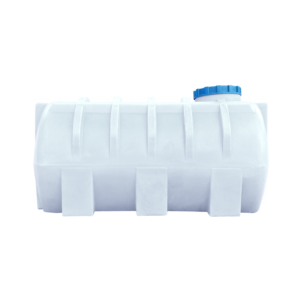 Ємність для води Пласт Бак горизонтальна харчова 1000 л біла (1312) - зображення 3