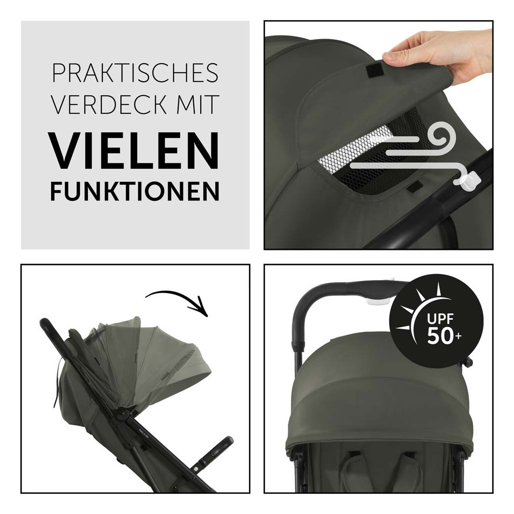 Коляска Hauck Travel N Care Dark Olive (16017-6) - зображення 10