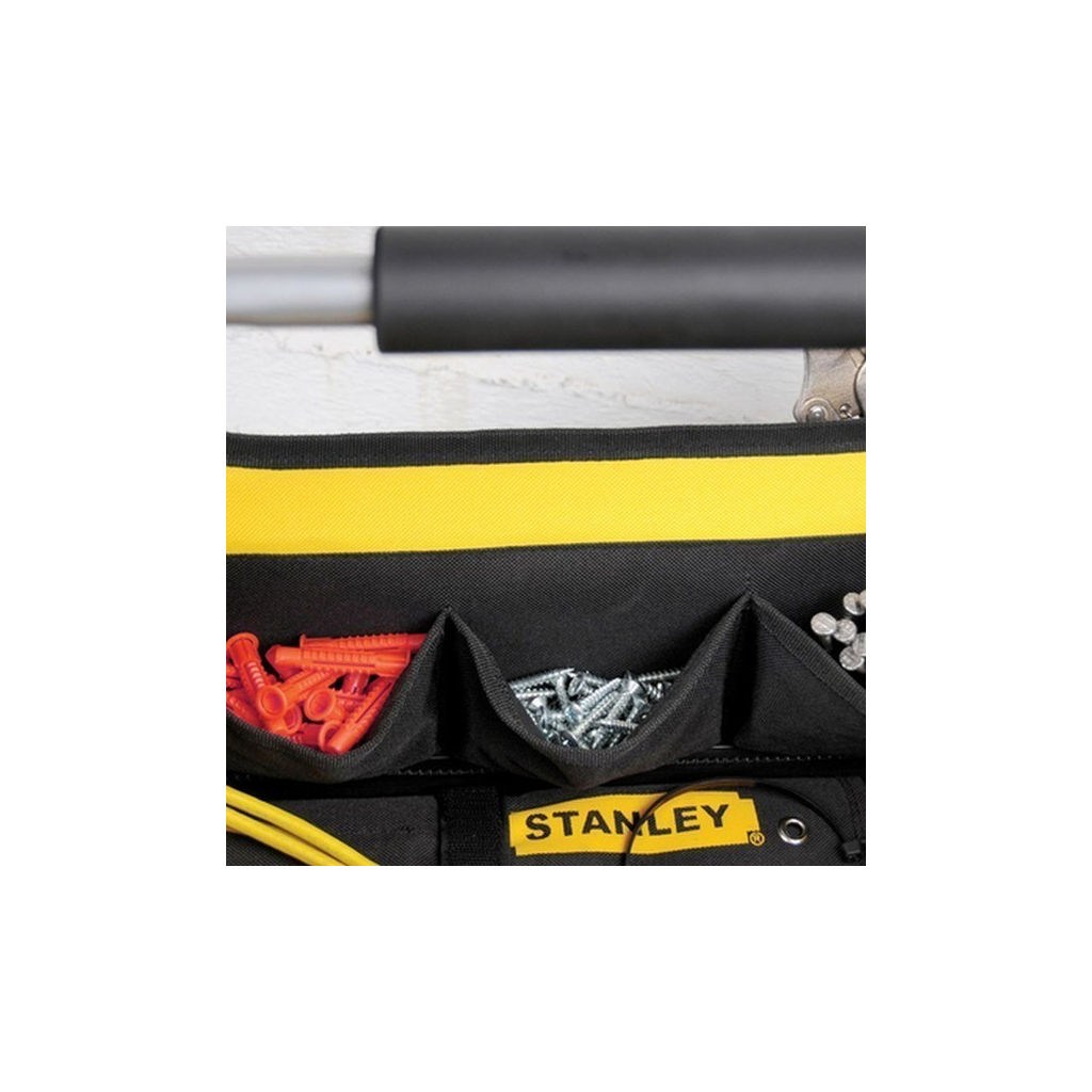 Сумка для інструмента Stanley Basic Stanley Open Tote відкрита, 16" (1-96-182) - зображення 7