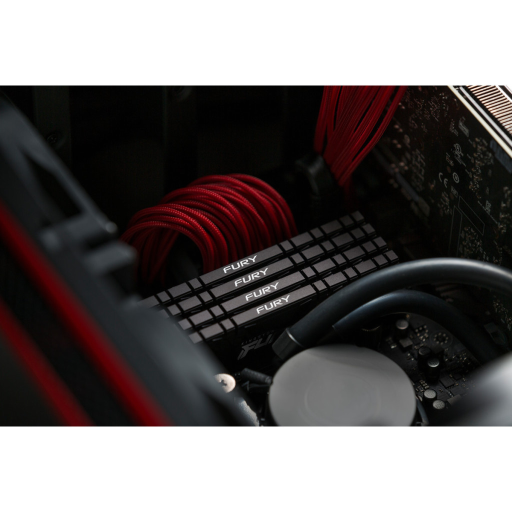 Модуль пам'яті для комп'ютера DDR4 16GB 4000 MHz Renegade Black Kingston Fury (ex.HyperX) (KF440C19RB1/16) - изображение 11