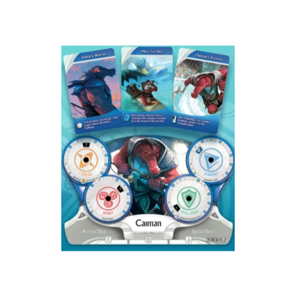 Настільна гра Druid City Games Tidal Blades: Heroes of the Reef, англійська (811949032218) - зображення 2