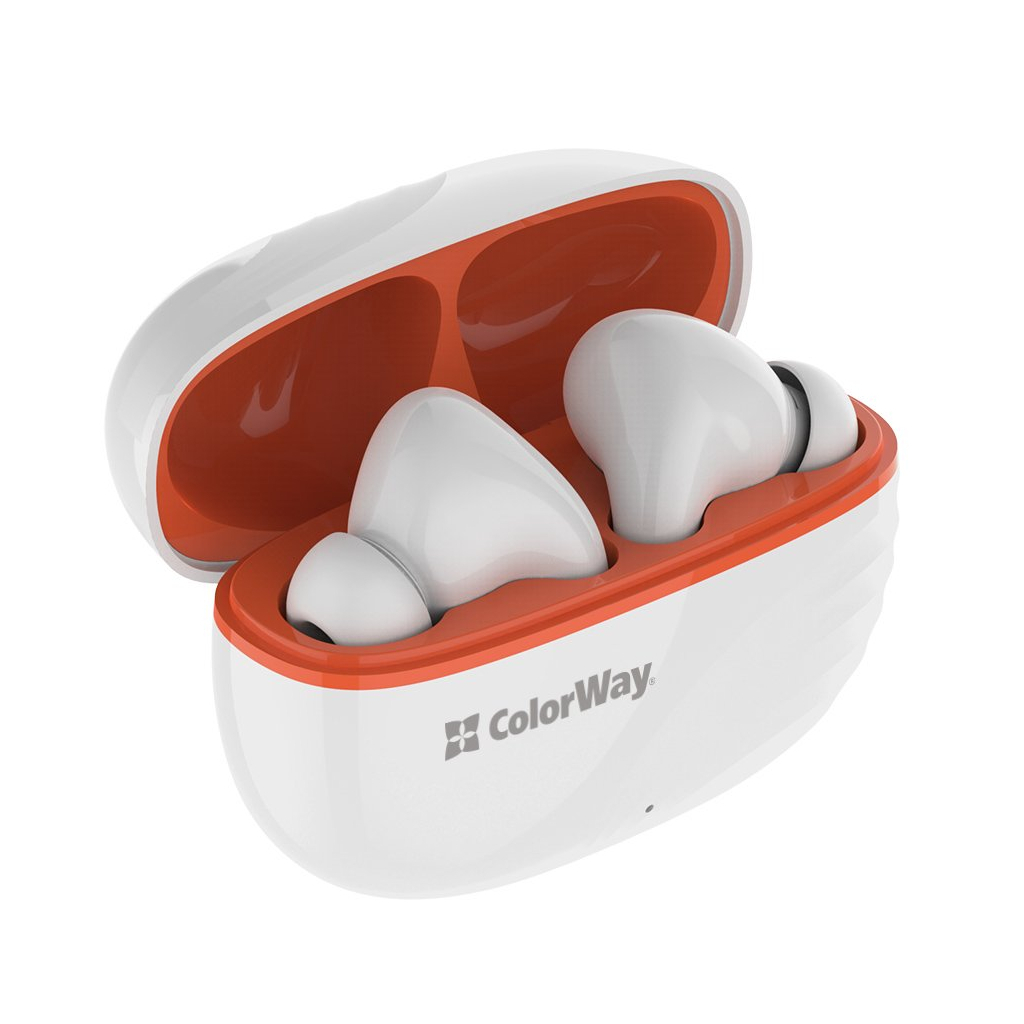 Навушники ColorWay Slim TWS-5 Earbuds White (CW-TWS5WT) - зображення 2