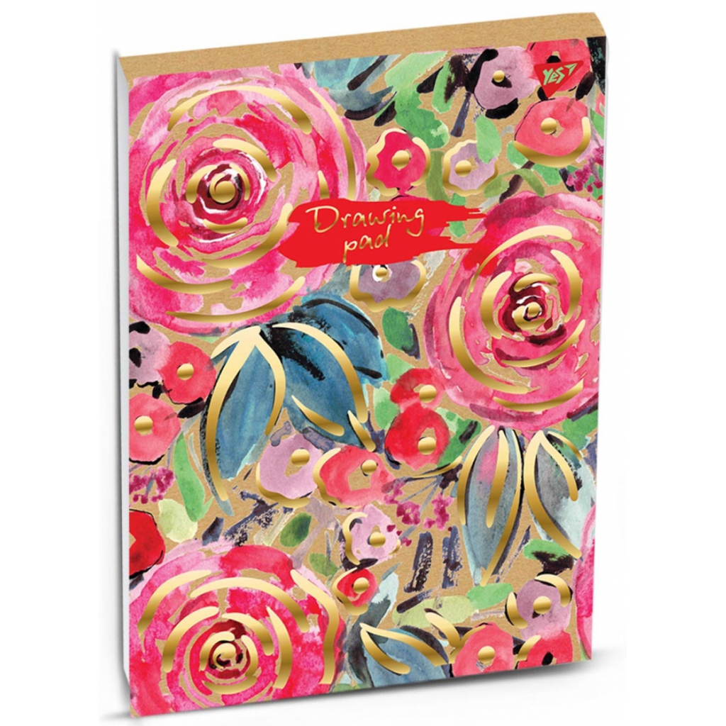 Альбом для малювання Yes А4 COLIER CAMPBELL склейка, 30 аркушів (130462) - зображення 1