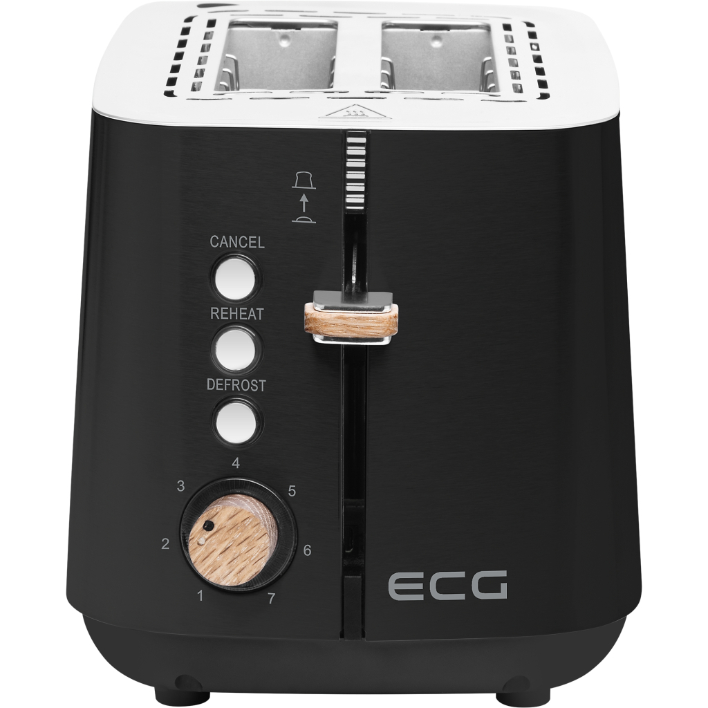 Тостер ECG ST 2768 Timber Black - изображение 2