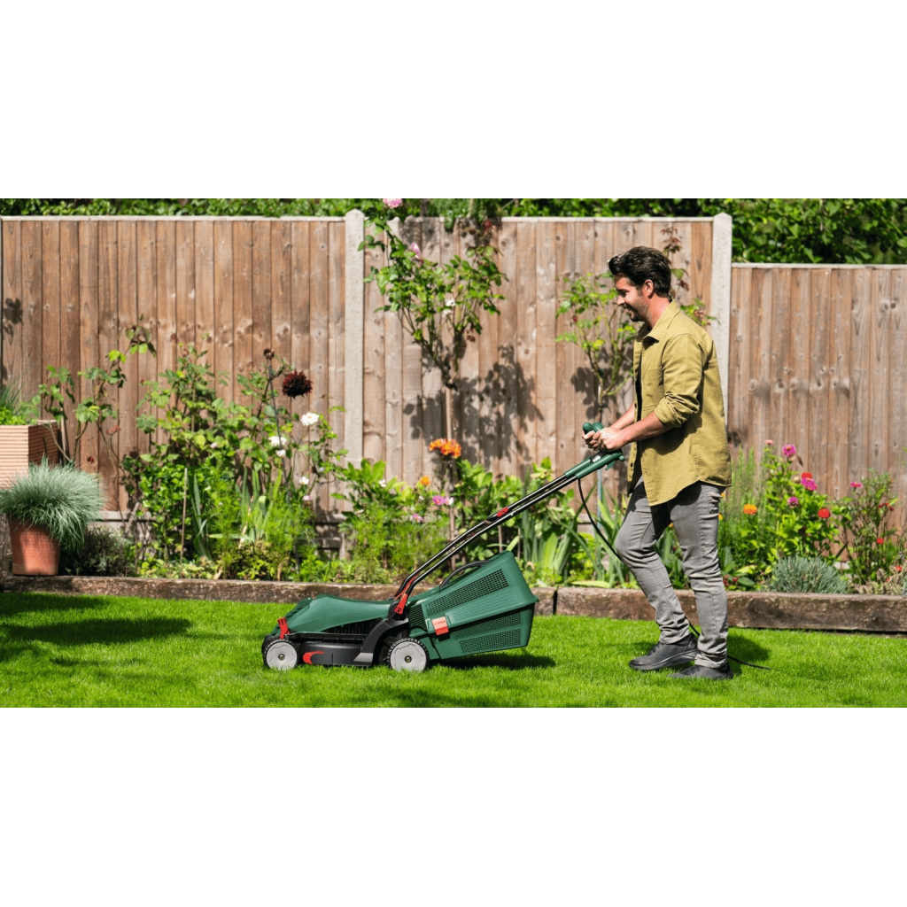 Газонокосарка Bosch UniversalRotak 37-555 1400Вт, 37см, 40л, 27-50мм, 15.5кг (0.600.8A6.501) - изображение 4