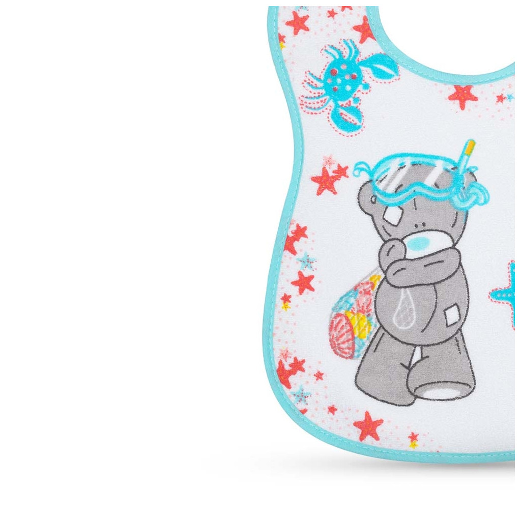 Слинявчик Baboo бавовняний Me to You, 3+ місяців (білий) (11-100) - изображение 2