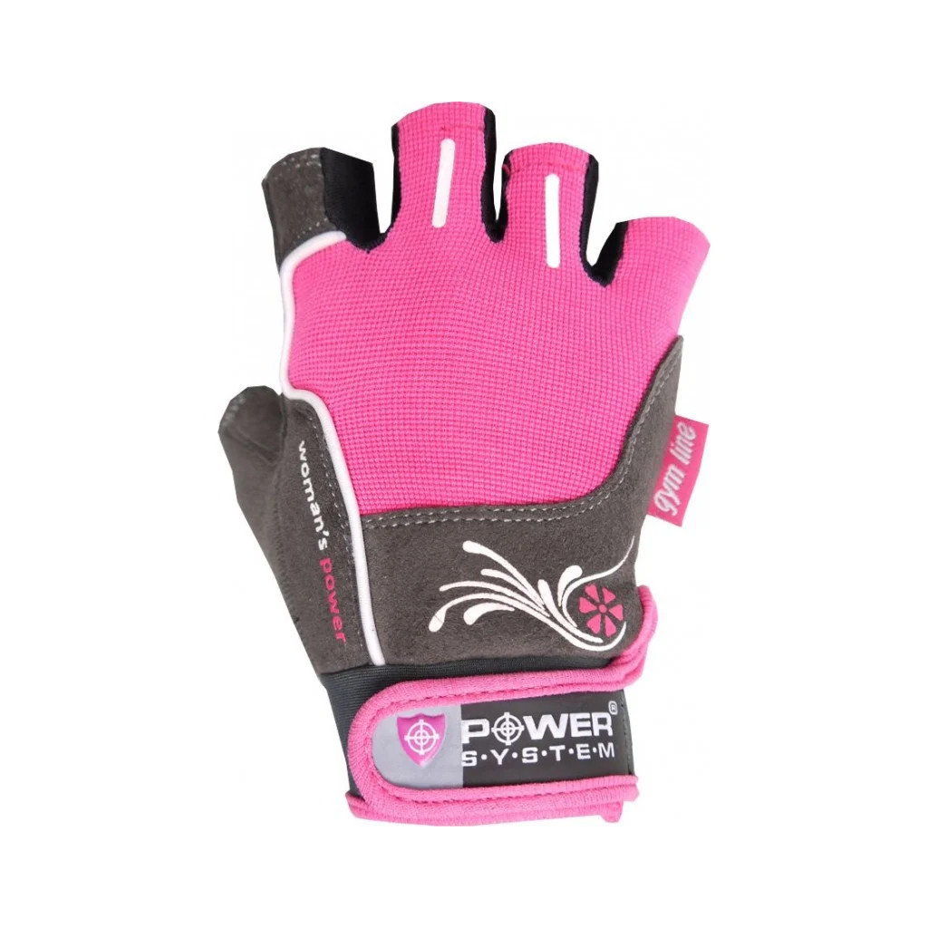 Рукавички для фітнесу Power System Woman"s Power PS-2570 S Pink (PS-2570_S_Pink) - зображення 1