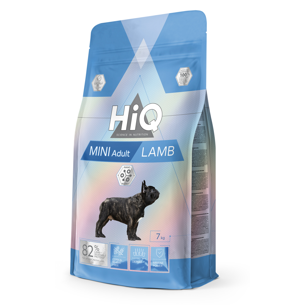Сухий корм для собак HiQ Mini Adult Lamb 7 кг (HIQ45874) - зображення 1
