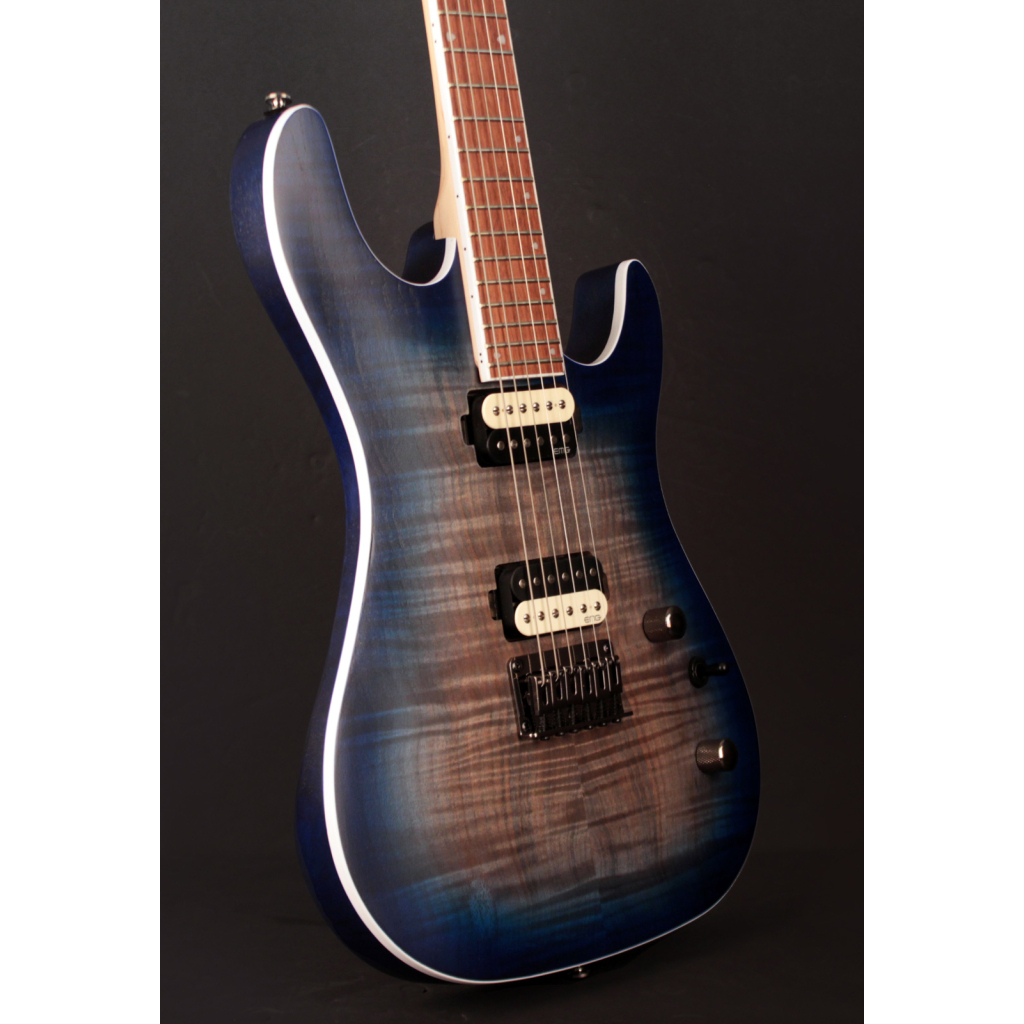 Електрогітара Cort KX300 Open Pore Cobalt Burst - зображення 6