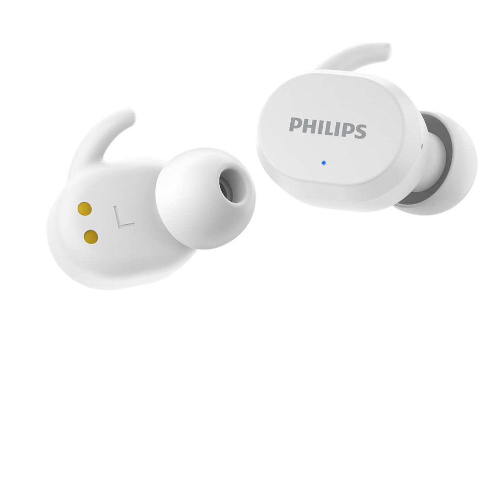 Навушники Philips TAT3216 True Wireless IPX5 Touch control Mic White (TAT3216WT/00) - зображення 5