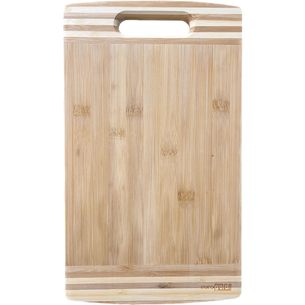 Дошка для нарізання Eurogold бамбук 38 х 25 х 1,7 7108200022 (ЕГ-7108200022) - зображення 1