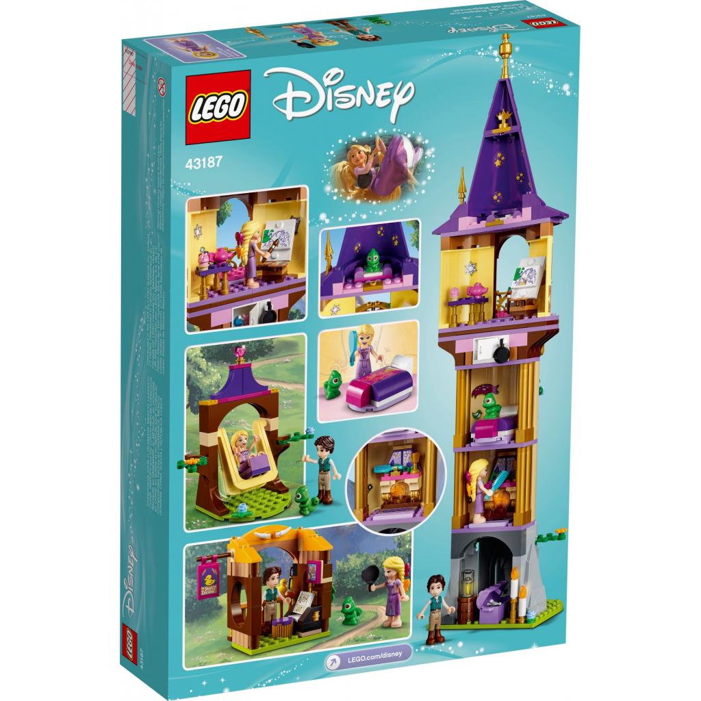 Конструктор LEGO Disney Princess Вежа Рапунцель 369 деталей (43187) - зображення 9