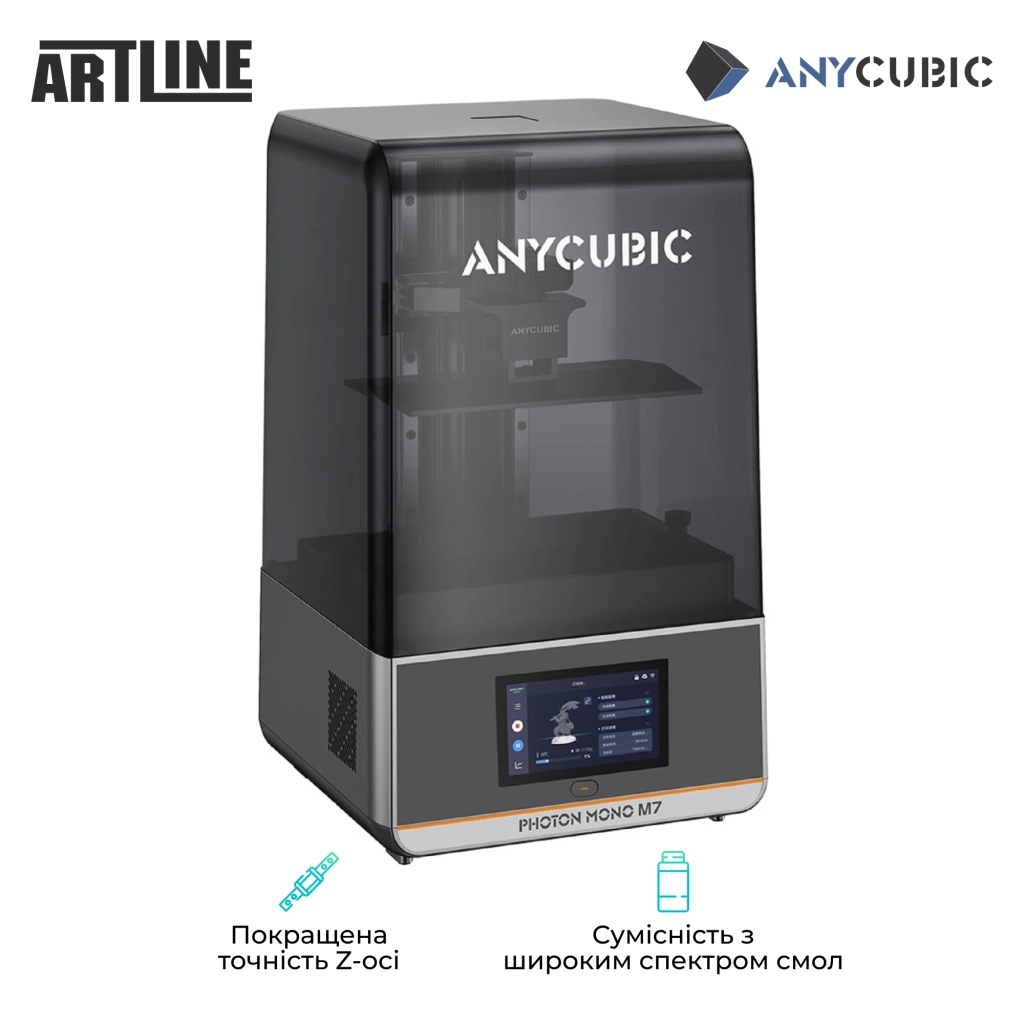 3D-принтер Anycubic Photon Mono M7 (PM70BK0B-O) - зображення 4
