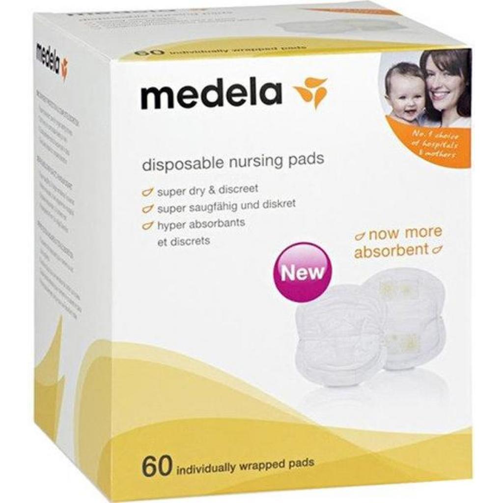 Вкладиш для бюстгальтера Medela Disposable Nursing Pads 60 шт (008.0374) - зображення 1
