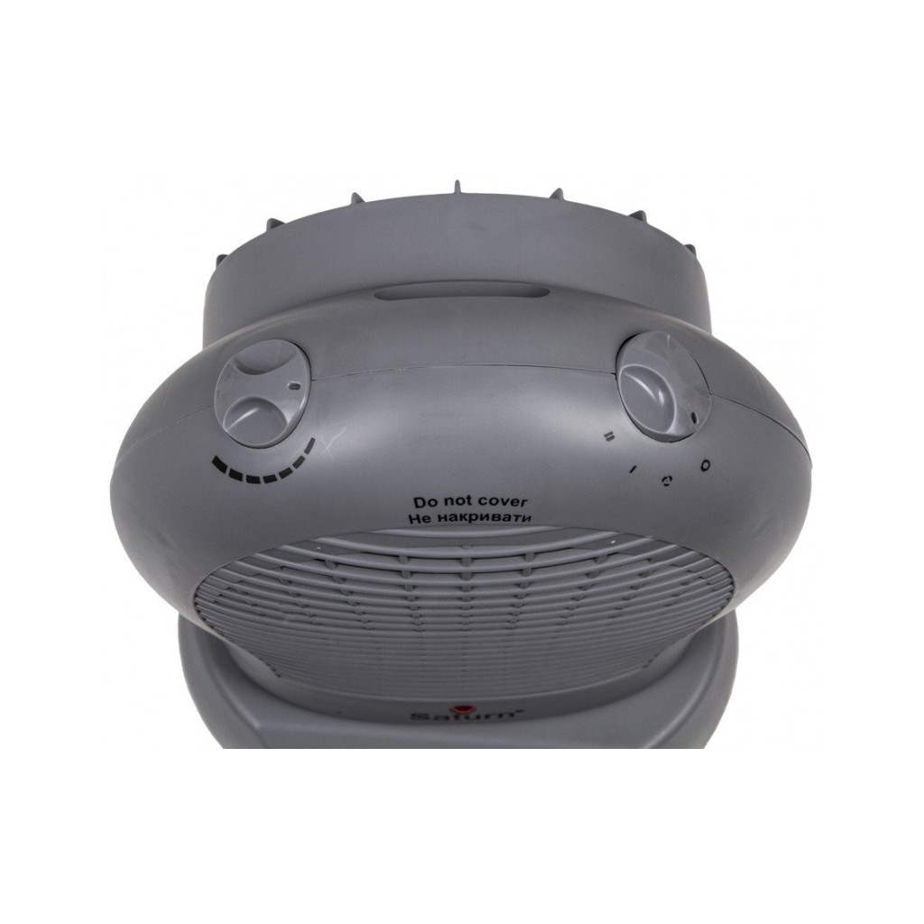 Обігрівач Saturn ST-HT1245K Gray - зображення 5