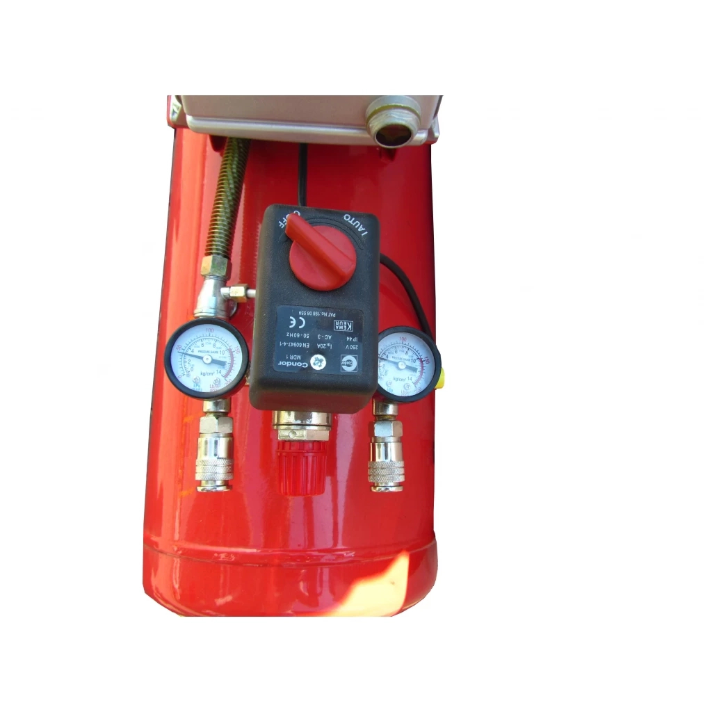 Компресор Vulkan IBL24B 24л 250/190л/хв, 1,8кВт, 10bar, 1 циліндр (IBL24B) - зображення 4