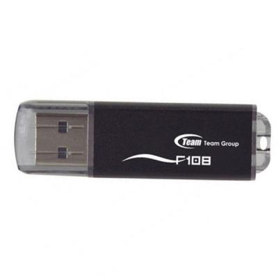 USB флеш накопичувач Team 16GB F108 Black USB 2.0 (TF10816GB01) - зображення 1
