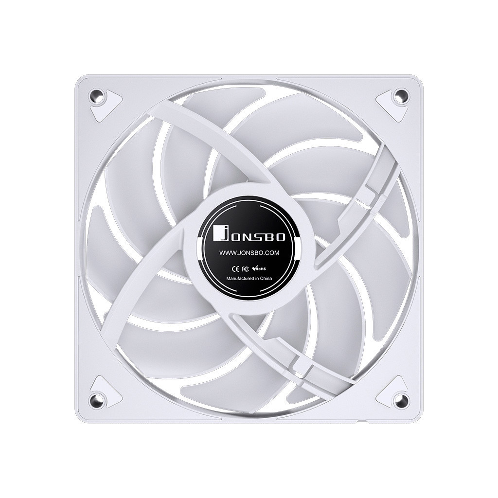 Кулер до корпусу JONSBO SL-120W White - зображення 10