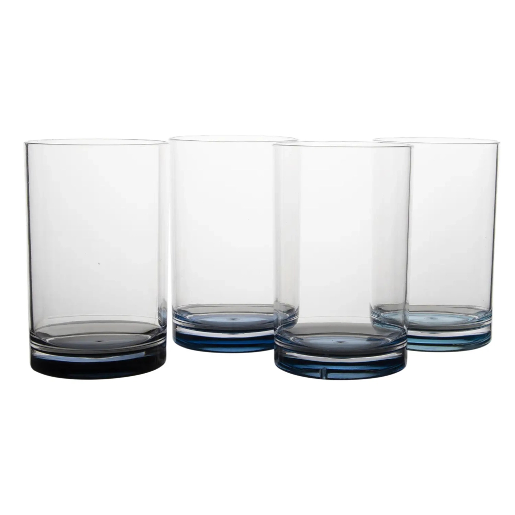 Набір туристичного посуду Gimex склянки кемпінгові Water Glass Colour 4 Pieces 4 Person Sky (6910181) - зображення 1