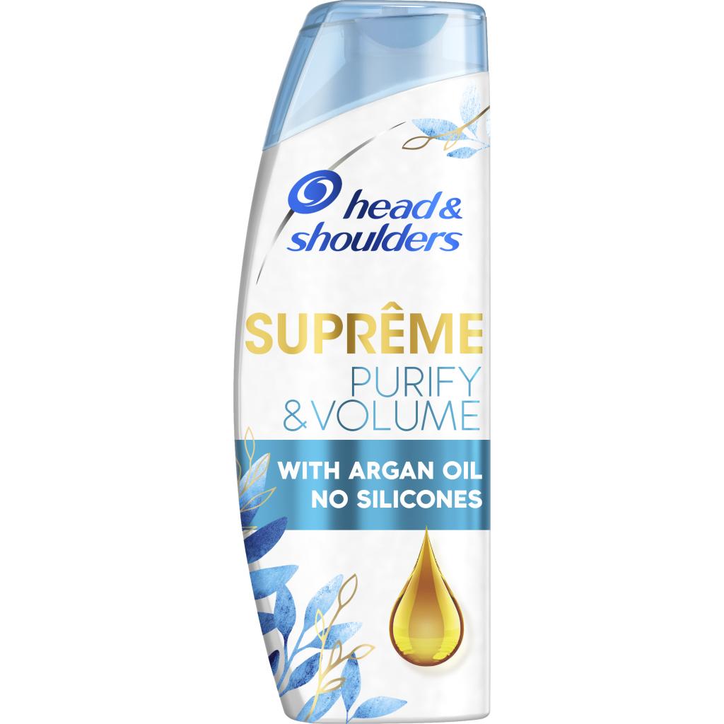Шампунь Head & Shoulders Supreme Очищення й об'єм з аргановою олією 270 мл (8001841411989) - зображення 1