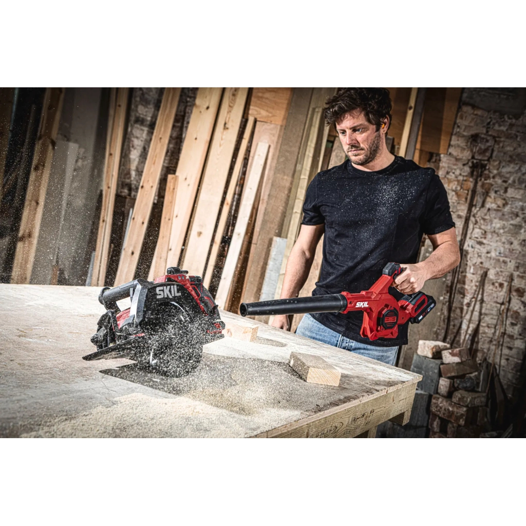 Повітродувка Skil акумуляторна безщіткова, 3161 CB Compact (без АКБ та ЗП) (VA1E3161CB) - зображення 5