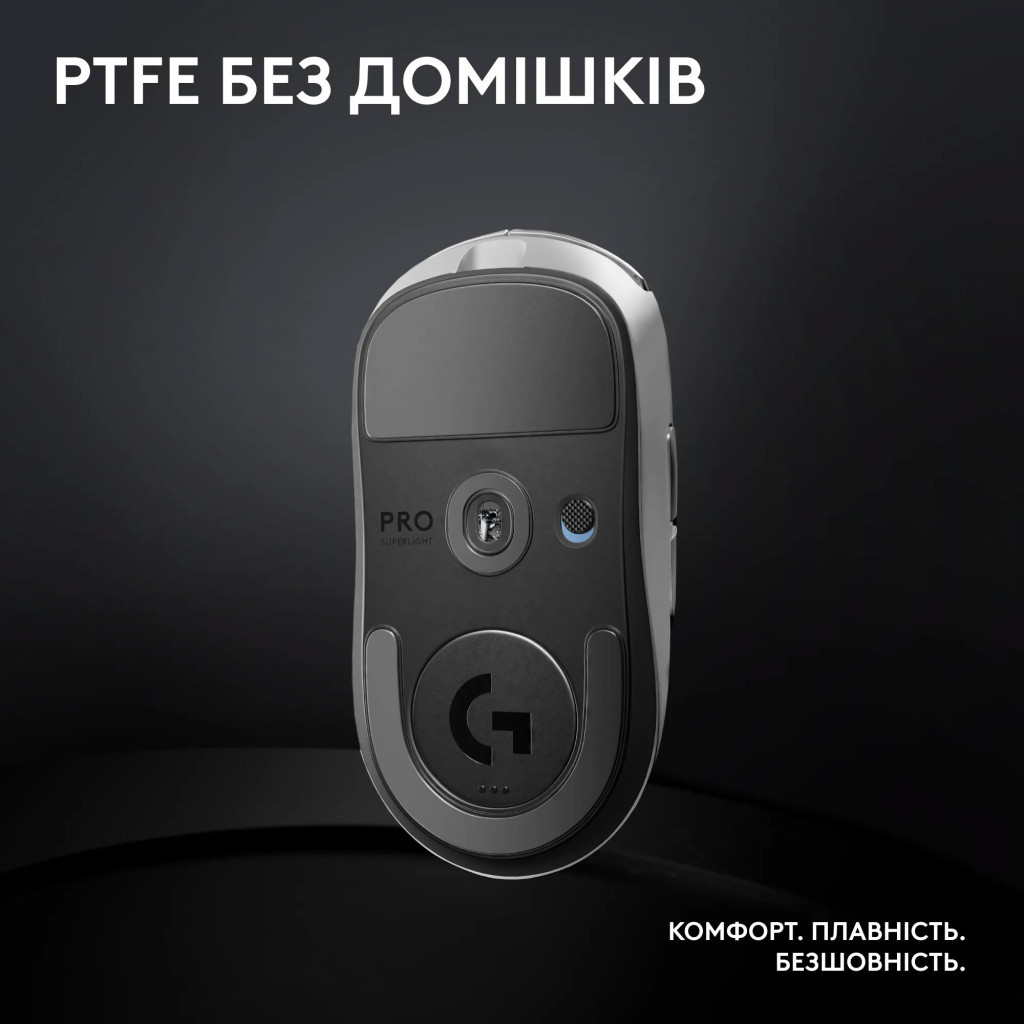 Мишка Logitech G Pro X Superlight 2 Lightspeed Wireless White (910-006638) - зображення 8
