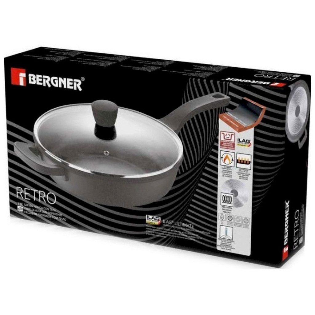 Сотейник Bergner Retro 28 см (BG-30736-NP) - зображення 4