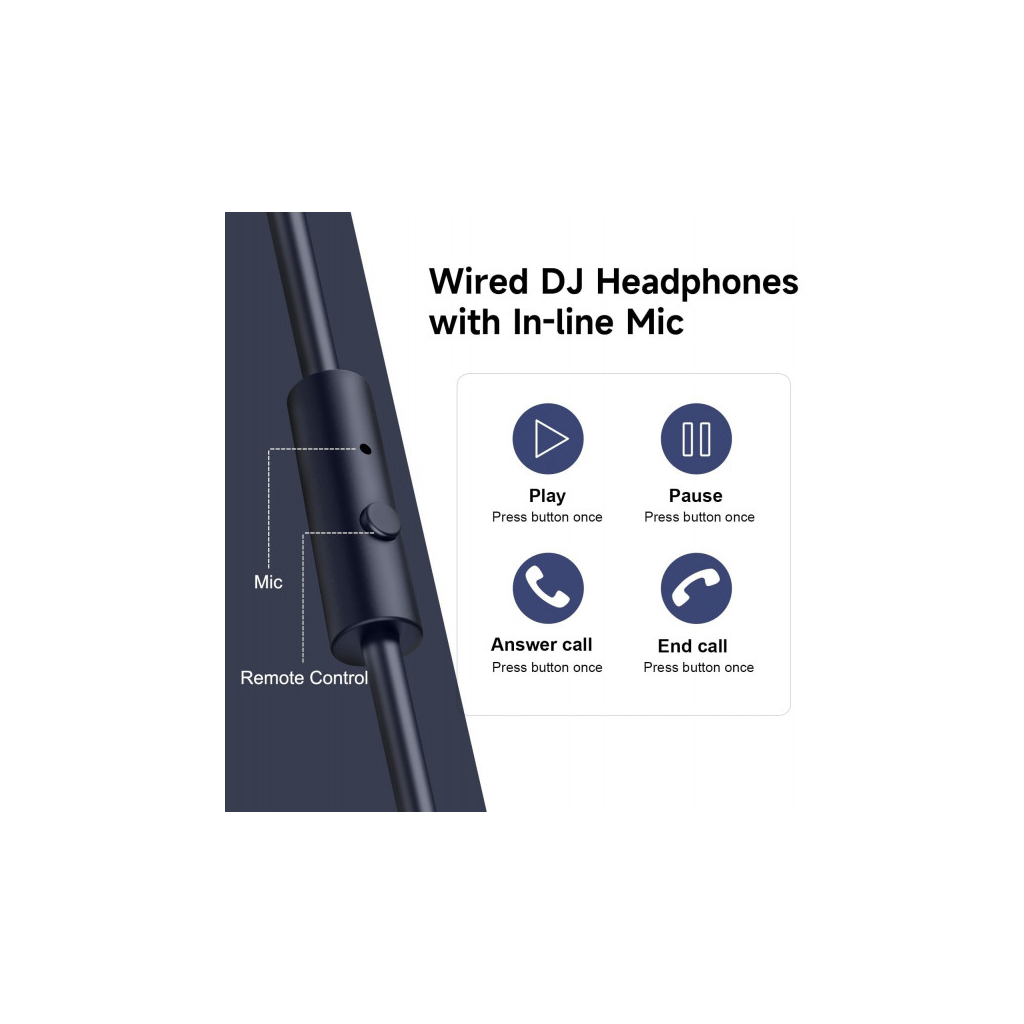 Навушники OneOdio Pro 10 3,5мм/6,35мм Deep Blue (Pro 10 Deep Blue) - зображення 6