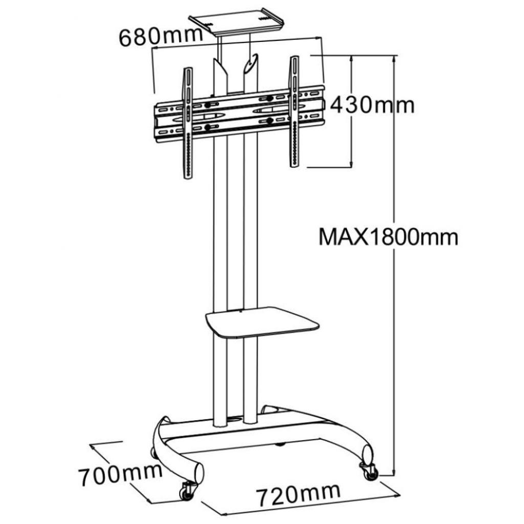 Стійка презентаційна Charmount CT-FTVS-T4 - зображення 2
