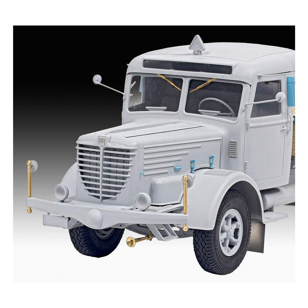 Збірна модель Revell Вантажна машина Büssing 8000 S13 з причепом рівень 5 масштаб 1:24 (RVL-07580) - зображення 7
