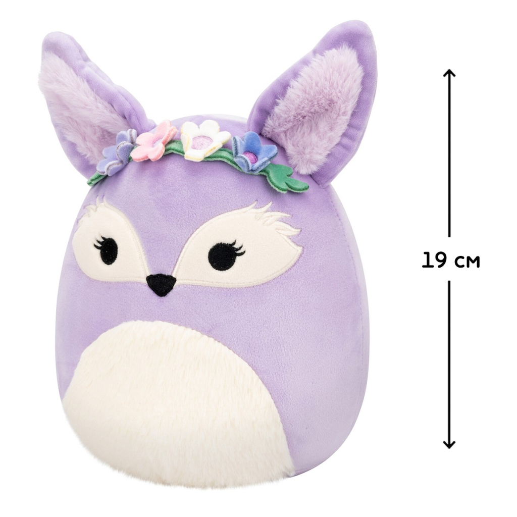М'яка іграшка Squishmallows Лисиця фенек Каденс 19 см (SQCR07944) - зображення 2