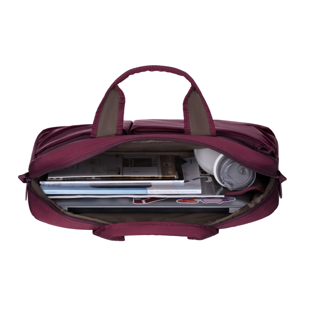Сумка для ноутбука Tucano 14" Piu Bag claret (BPB1314-BX) - зображення 7