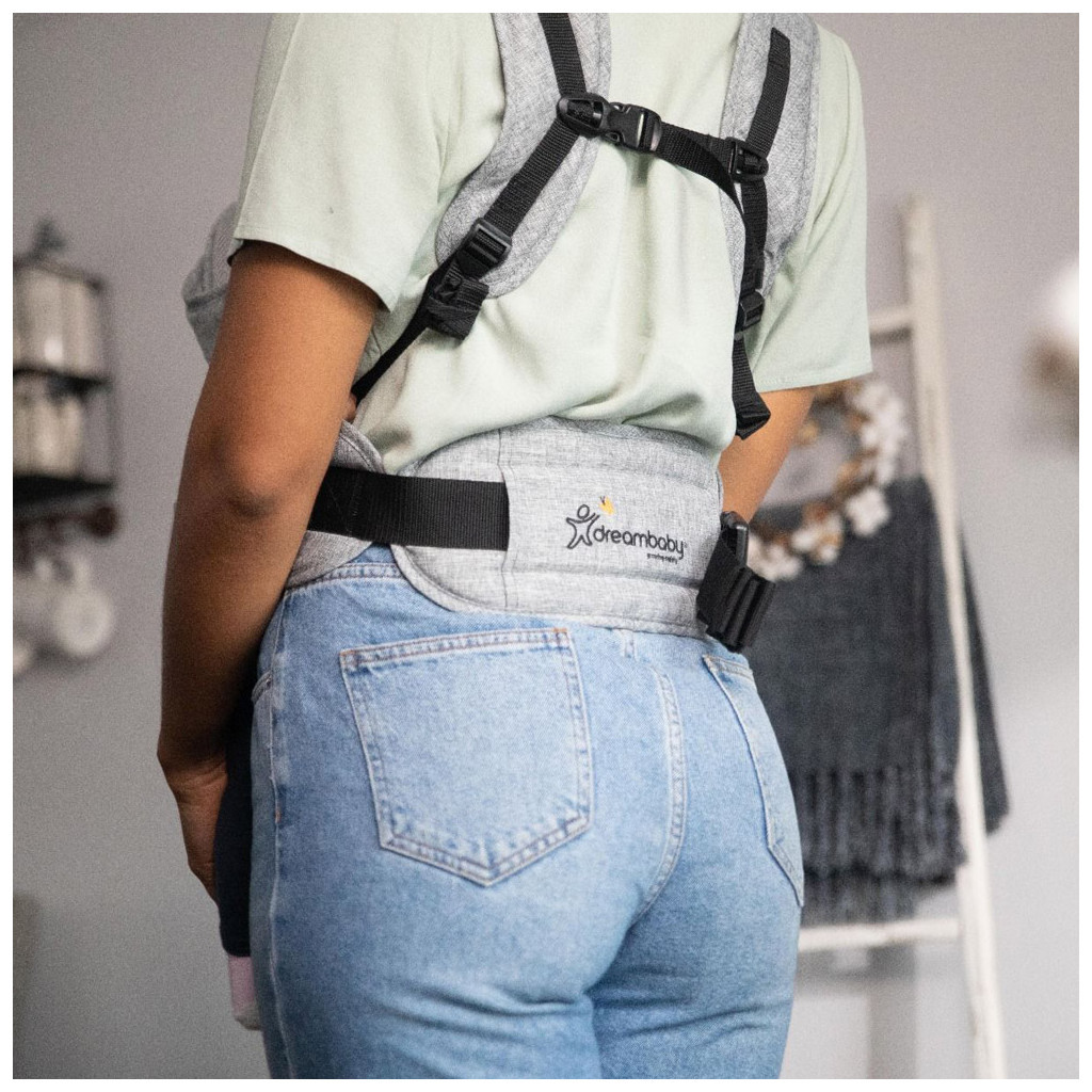 Рюкзак-переноска DreamBaby Oxford Denim Grey (G265) - изображение 5