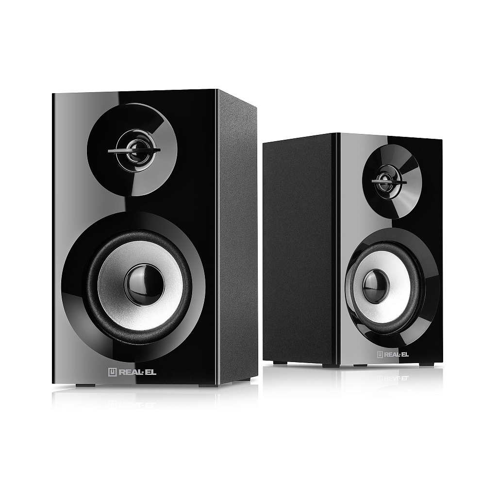 Акустична система REAL-EL S-228 Black (EL121200014) - зображення 2