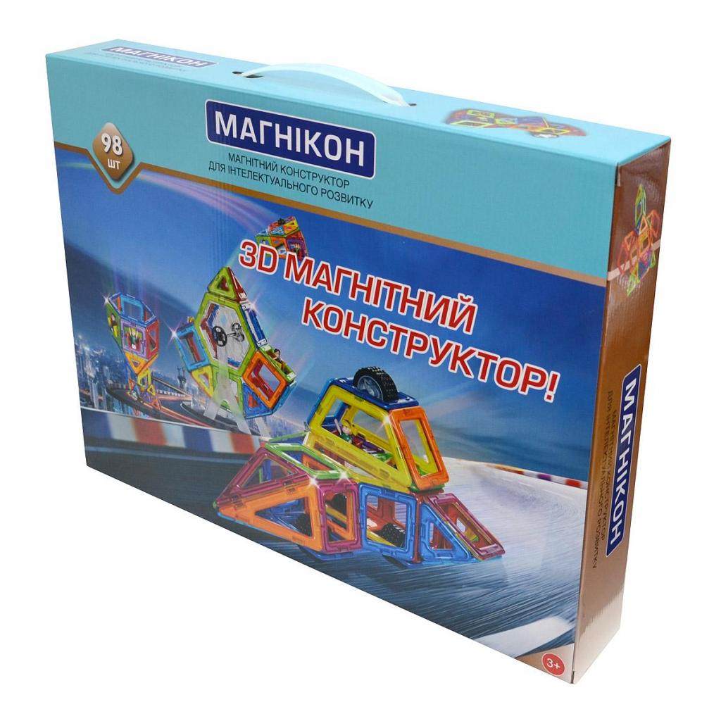 Конструктор Магнікон 98 деталей (МK-98) - зображення 2