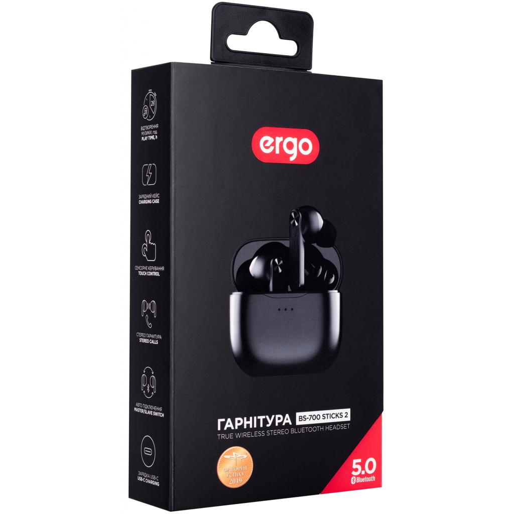 Навушники Ergo BS-700 Sticks 2 Black - зображення 8