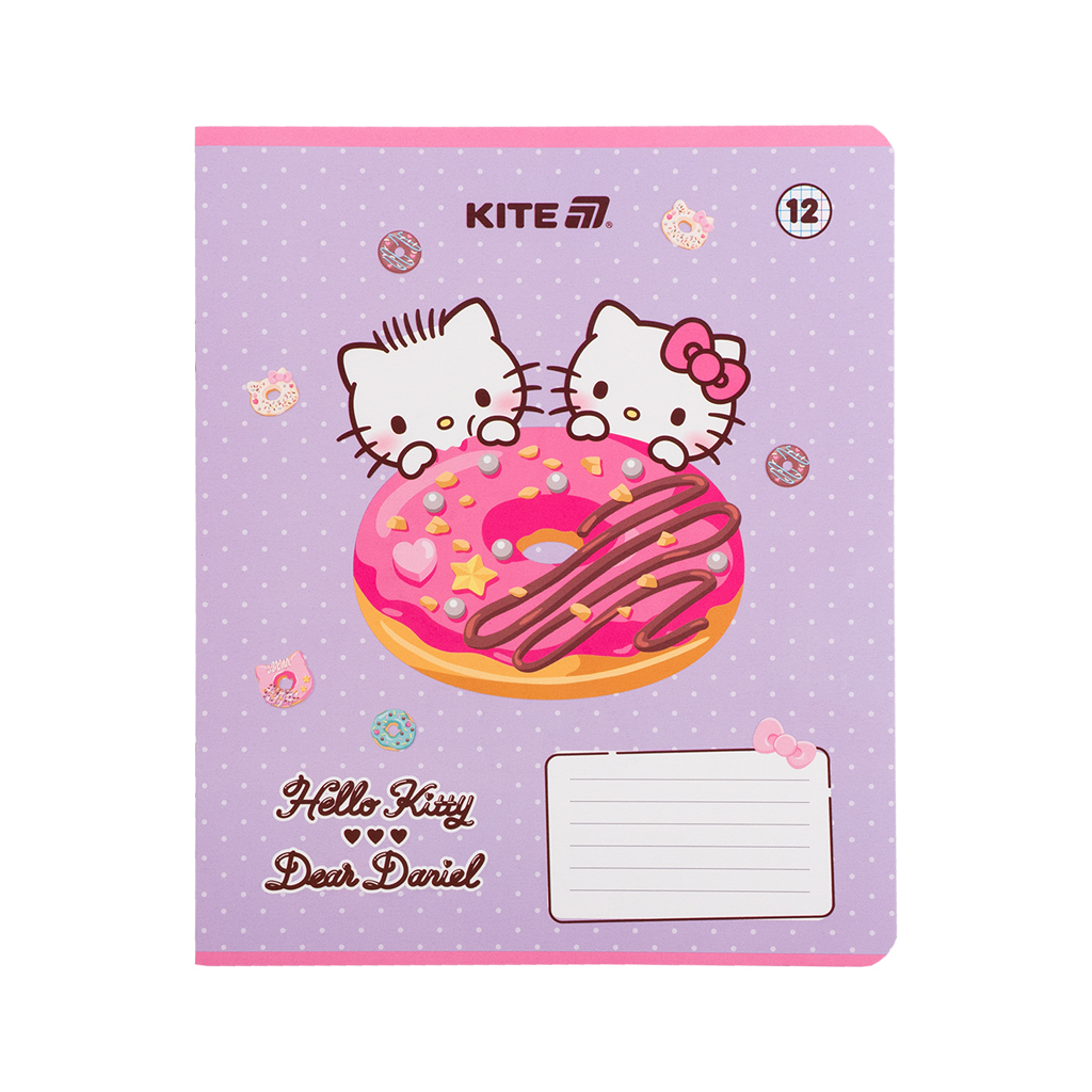 Зошит Kite Hello Kitty, 12 аркушів, клітинка (HK25-232-2) - зображення 4