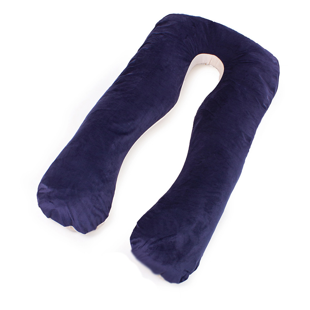 Подушка MirSon для вагітних та відпочинку Velvet Line №8022 U-подібна Ruellia (2200006178545) - изображение 1