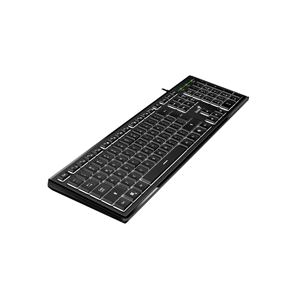 Клавіатура Genius SlimStar 820 USB UA Black (31310055410) - зображення 2