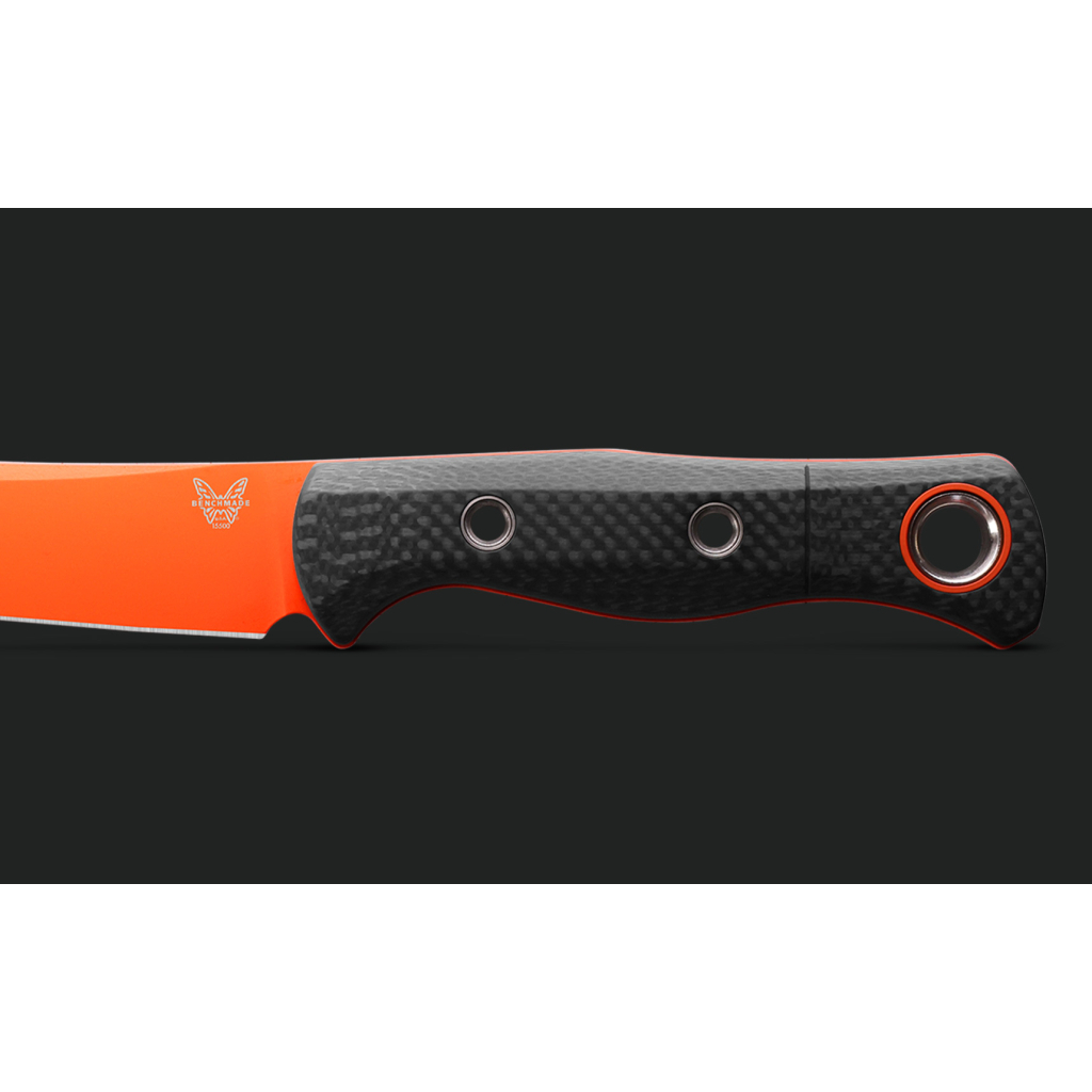 Ніж Benchmade Meatcrafter Orange CF (15500OR-2) - зображення 9