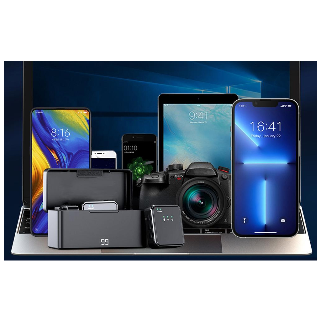 Микрофон XoKo K100 Lightning-Type-C 2 шт. (K100-BK) - изображение 10