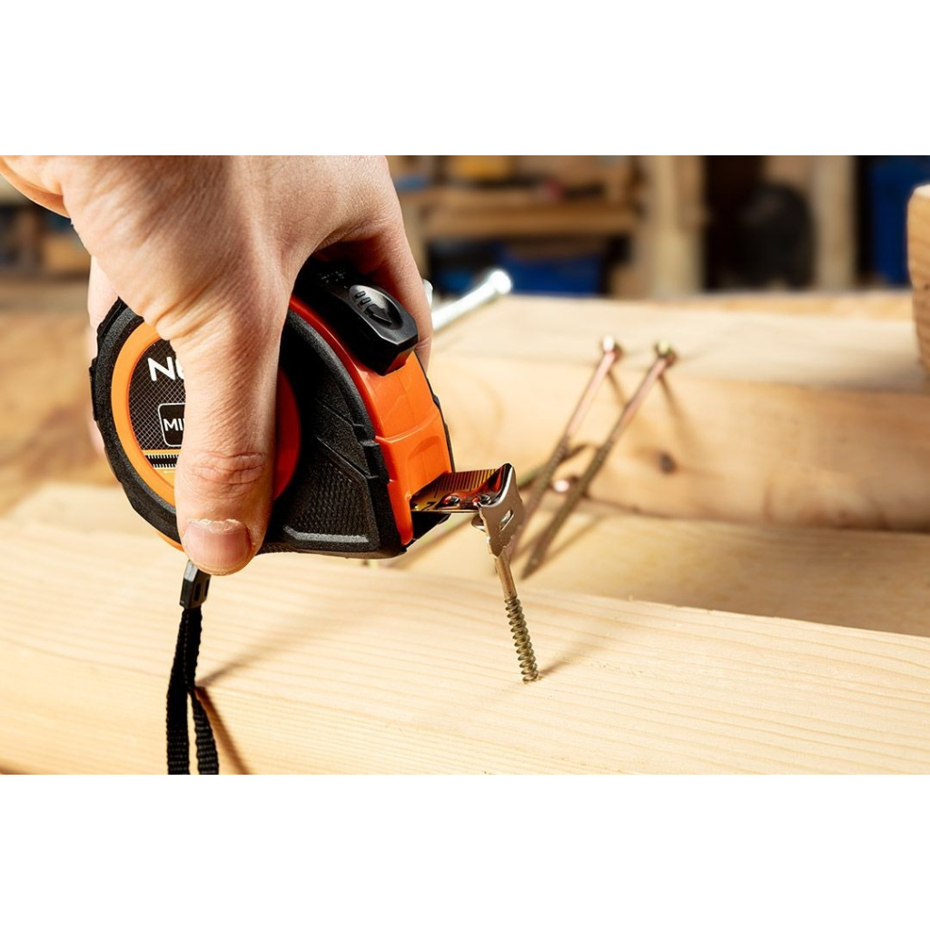 Рулетка Neo Tools 10мx25мм, з фіксатором змотування (67-225) - зображення 8