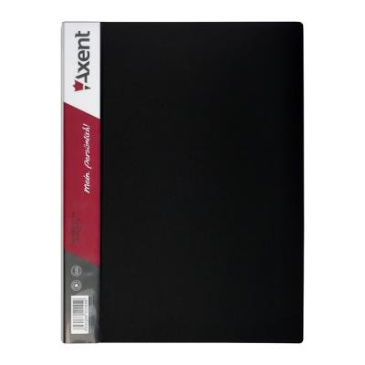 Папка з файлами Axent 30 sheet protectors, black (1030-01-А) - изображение 1