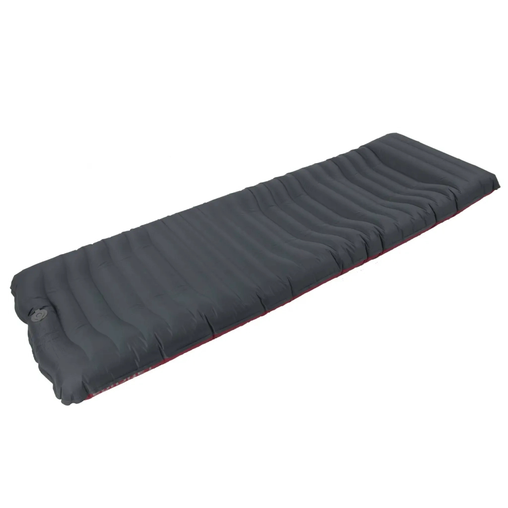 Туристичний килимок Bo-Camp Laticuda Ergonomic Gold 191x60x14 cm Grey/Red (3107105) - зображення 2