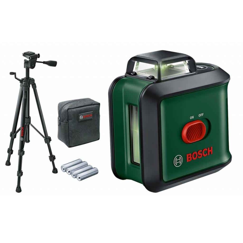 Лазерний нівелір Bosch UniversalLevel 360 Set, 24м, штатив TT150, зелений промінь (0.603.663.E03) - зображення 3