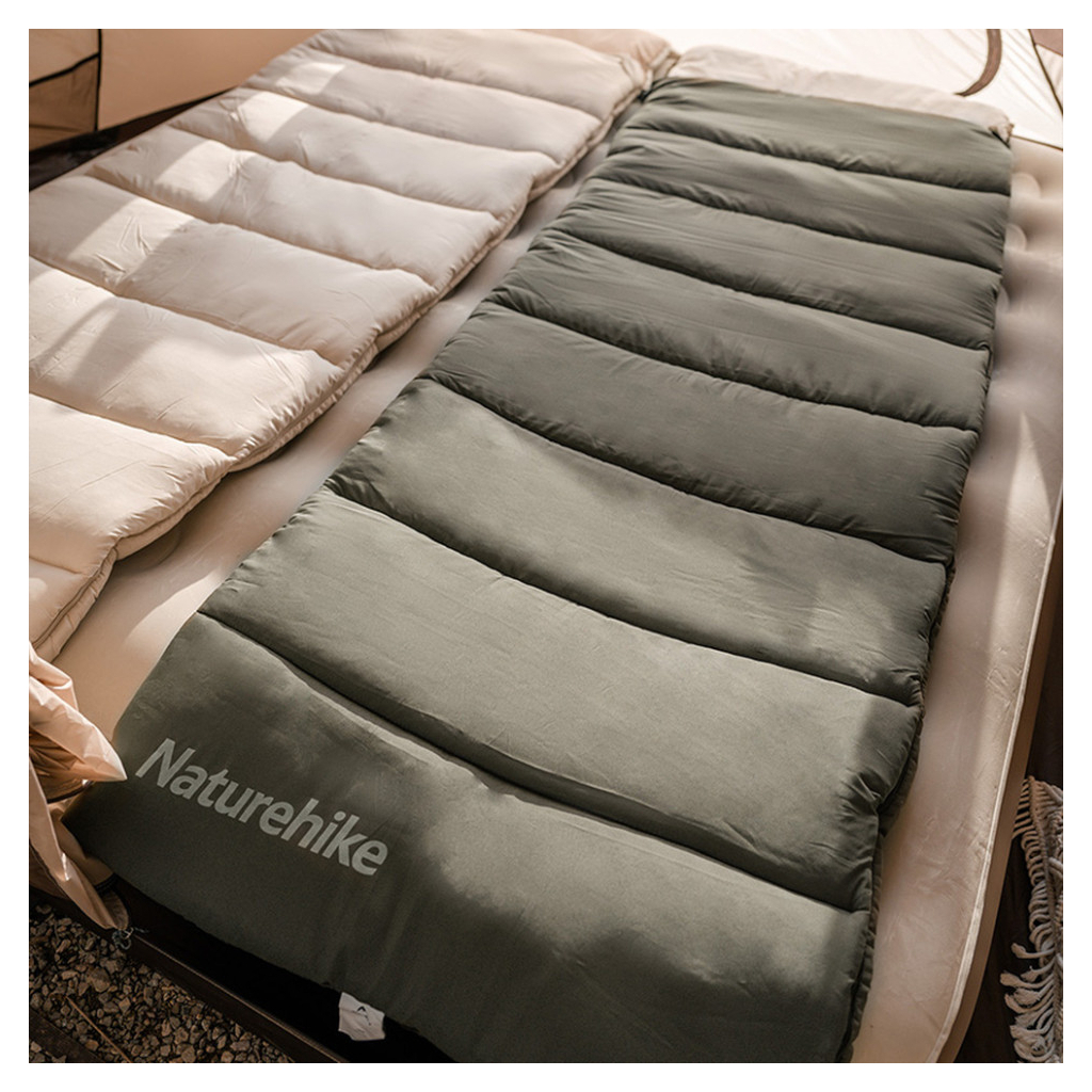 Спальний мішок Naturehike LD250 CNK2300SD016, темно-зелений (6976023921797) - зображення 7