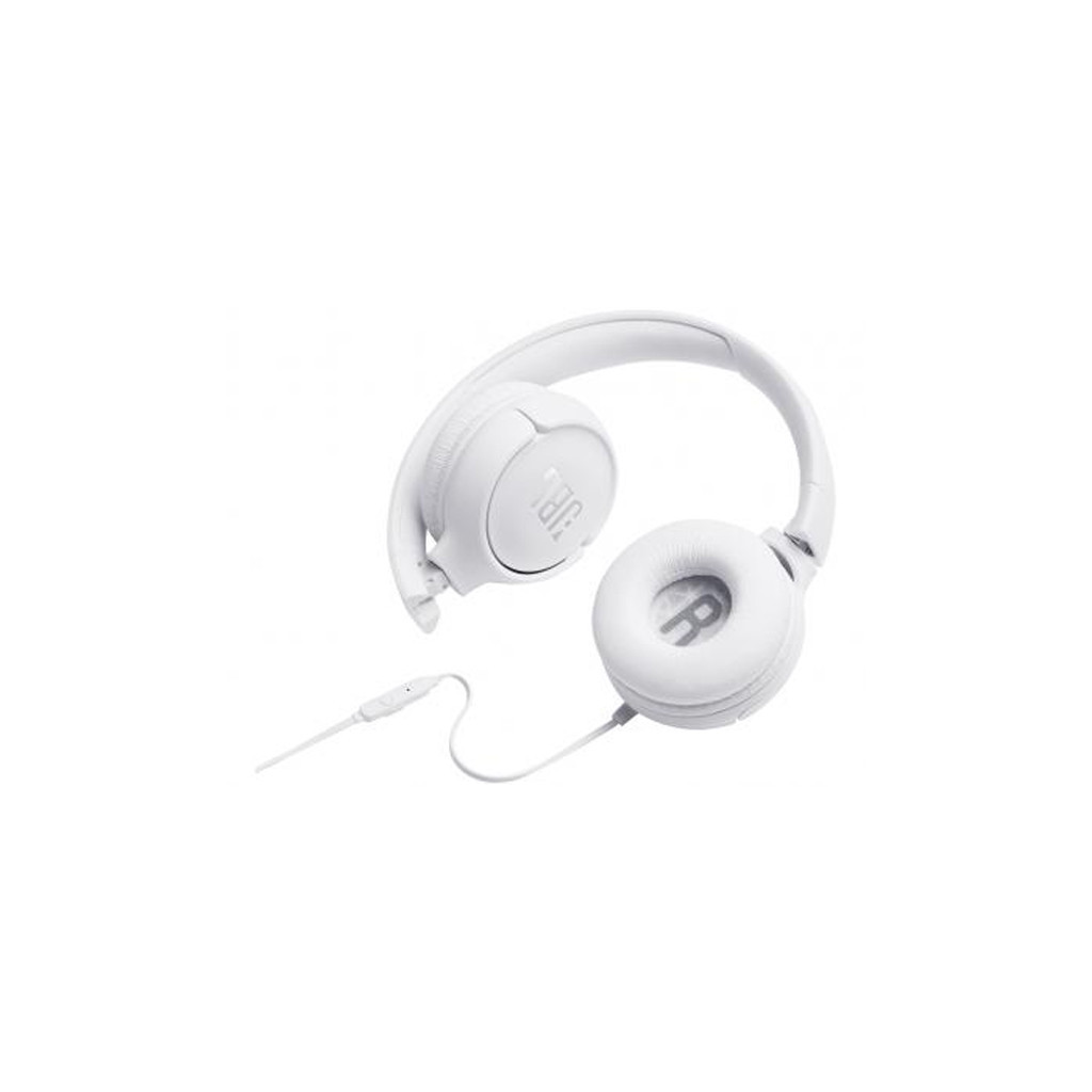 Навушники JBL T500 White (JBLT500WHT) - зображення 5