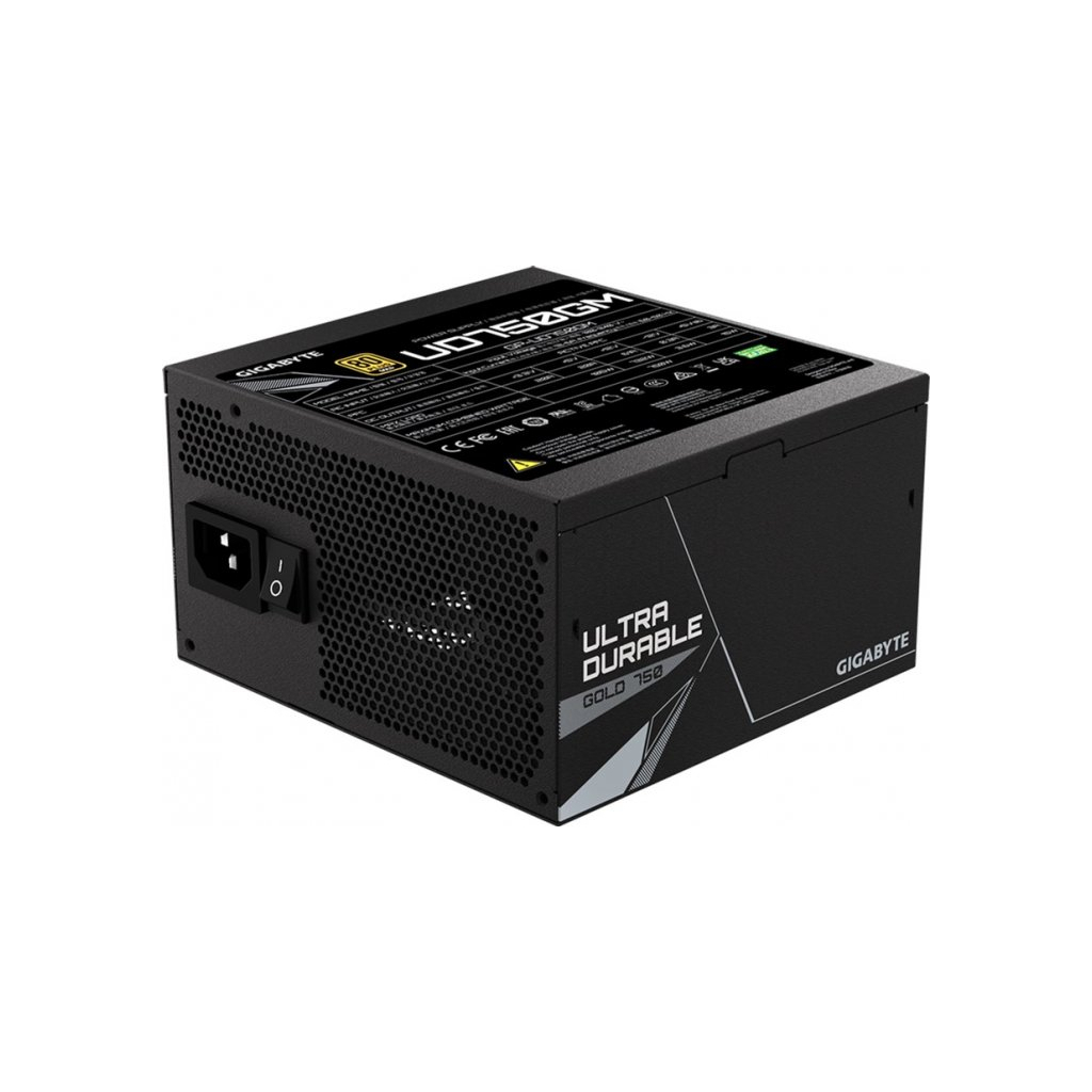 Блок живлення GIGABYTE 750W (GP-UD750GM) - изображение 2