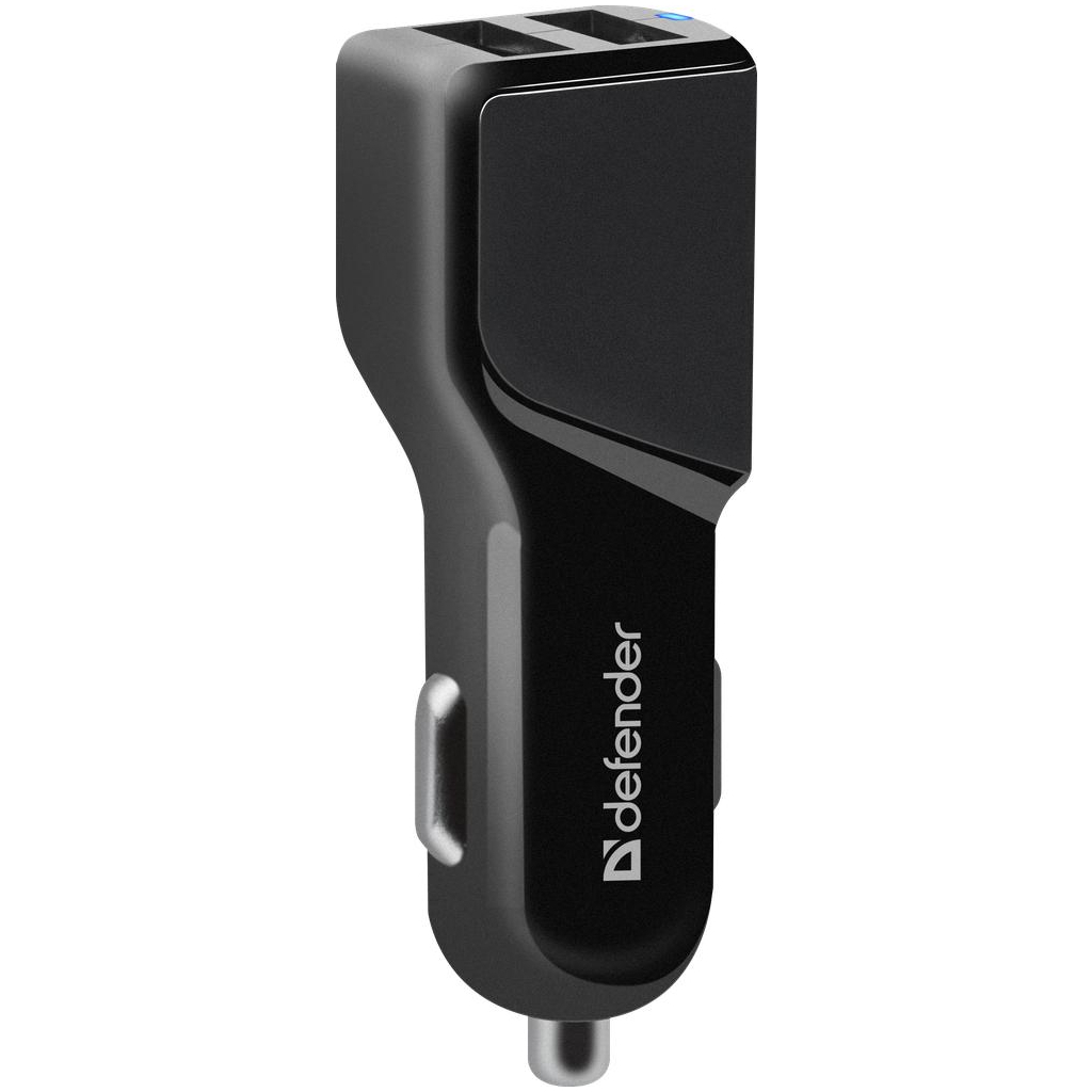 Зарядний пристрій Defender UCA-34 2xUSB, 5V / 3.4A (83834) - зображення 2